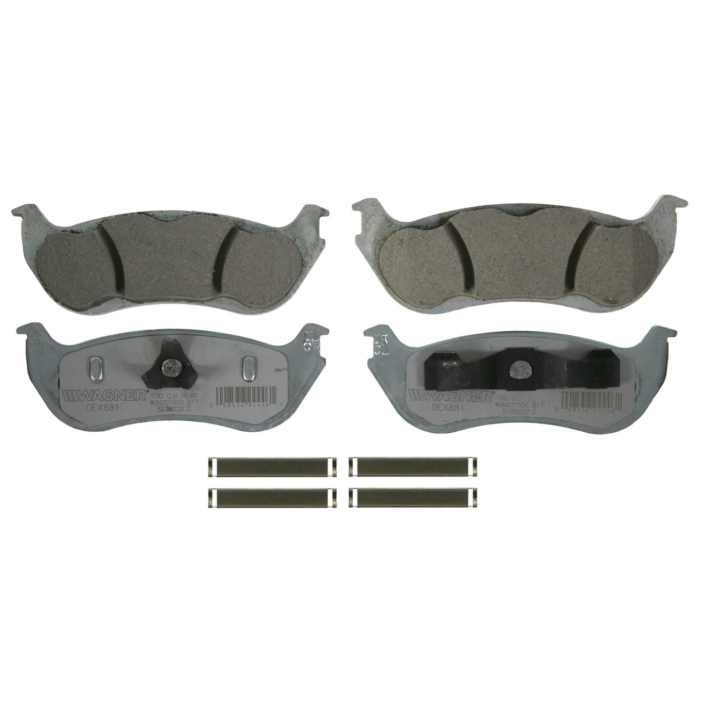 Wagner OEX881 Disc Brake Pad Set