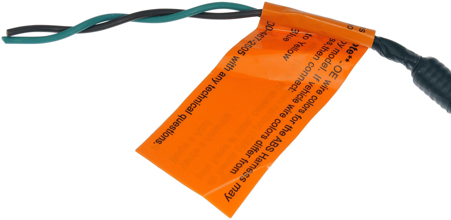 Dorman 970-041 Arnés de cableado del sensor de velocidad de rueda ABS