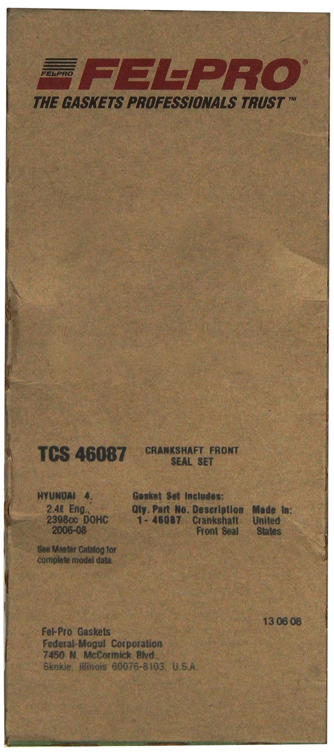 Fel-Pro TCS 46087 Kit de sello del cigüeñal del motor