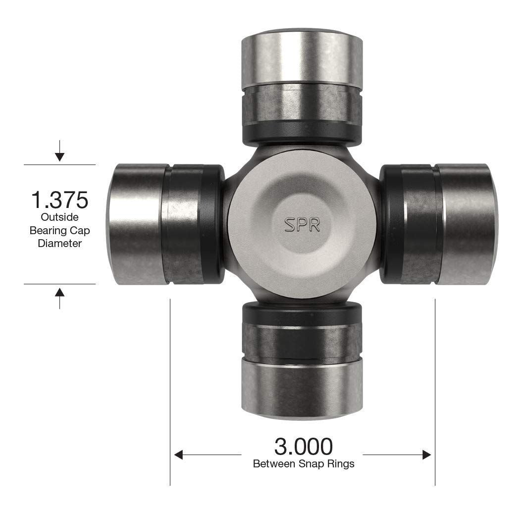 DANA Spicer SPL55-3X Joint universel pour arbre d'essieu moteur