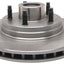 ACDelco Advantage 18A130A Ensemble rotor et moyeu de frein à disque