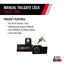 POP &amp; LOCK PL1050 Serrure de hayon