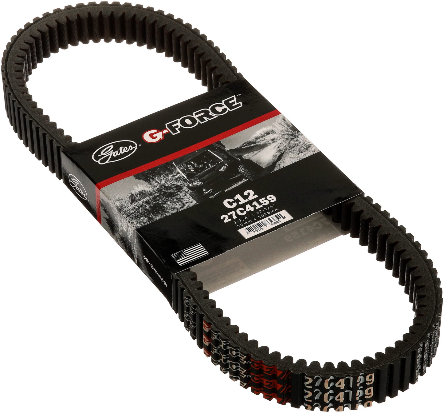 Gates 27C4159 Automatic Continuously Variable Transmission (CVT) Belt