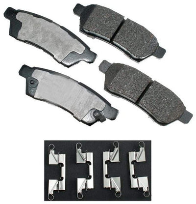 Akebono ACT1100 Disc Brake Pad Set