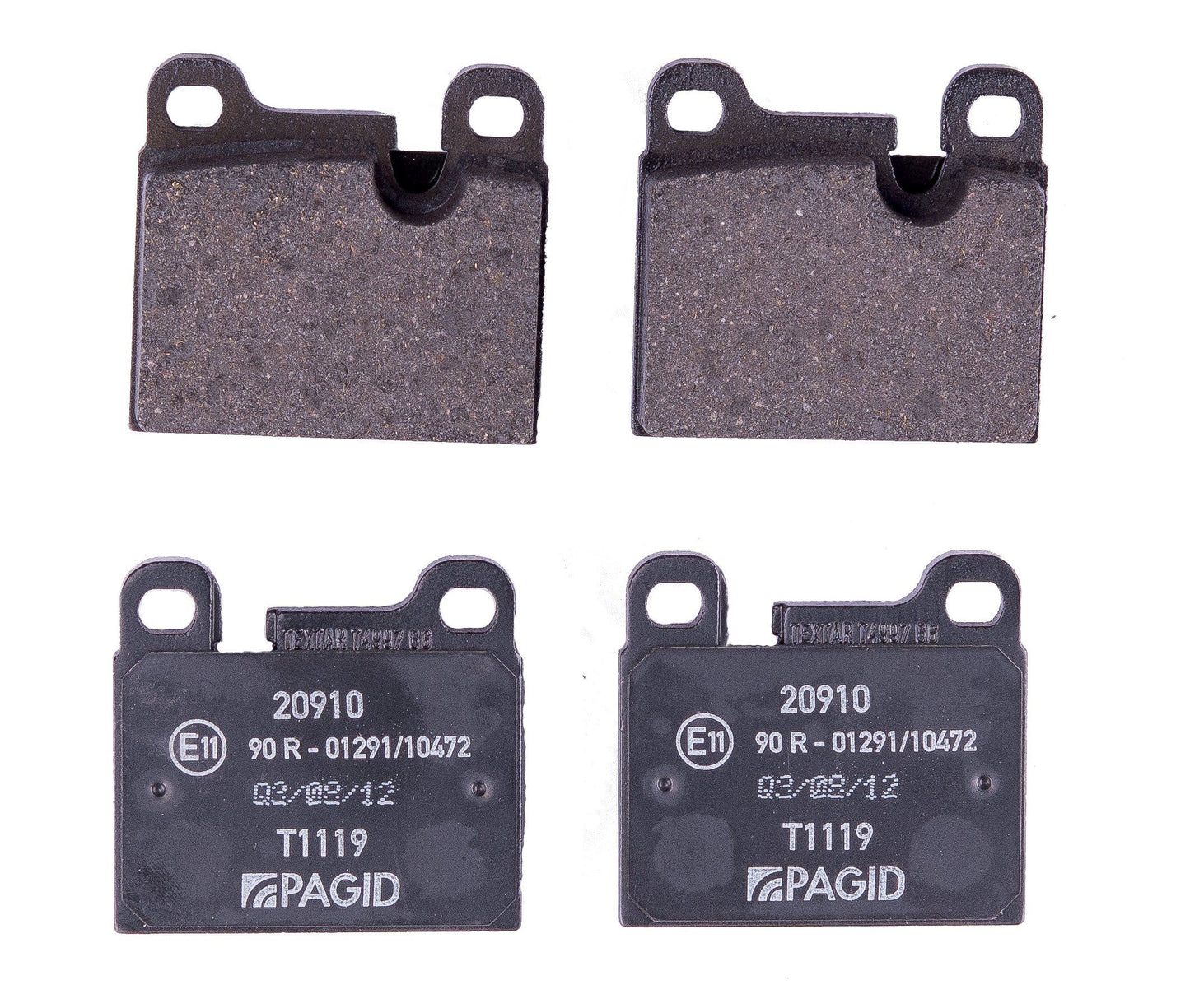 Hella-PAGID 355008111 Jeu de plaquettes de frein à disque