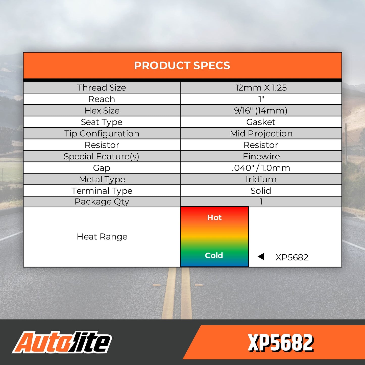 AUTOLITE XP5682 (LOT DE 4)