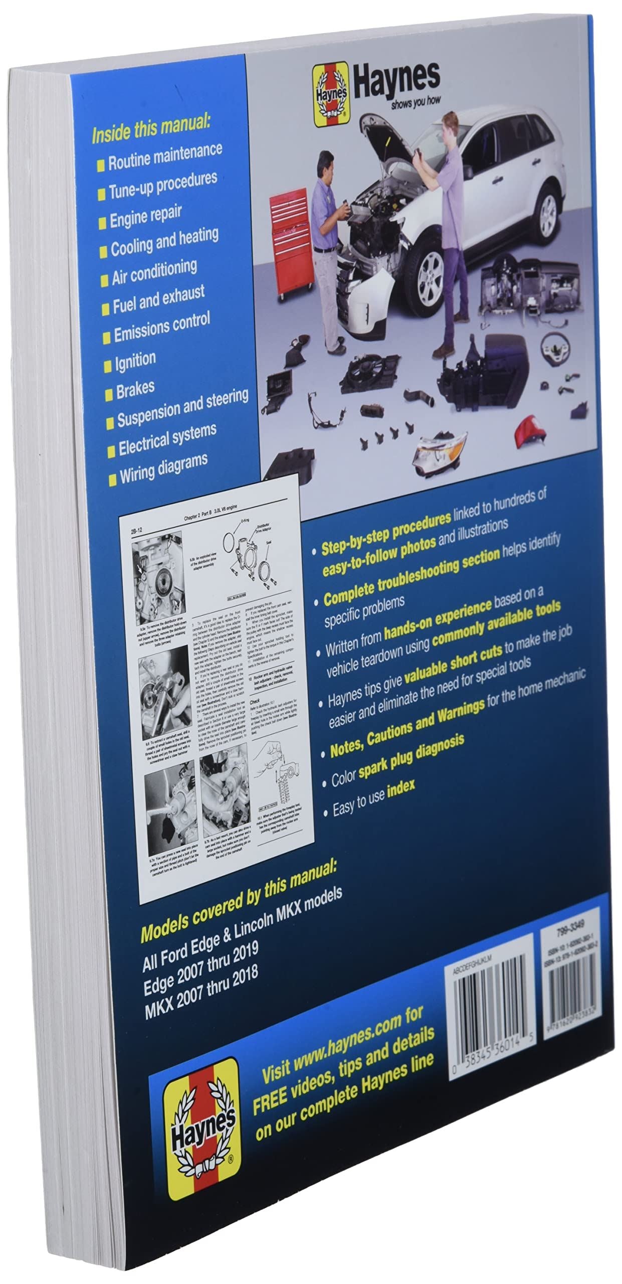 Publicaciones Haynes 36014 Manual de reparación