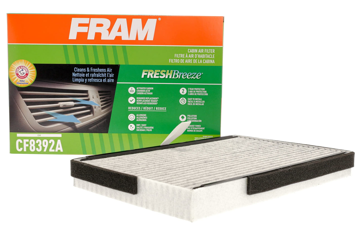 Filtre à air d'habitacle Fram CF8392A