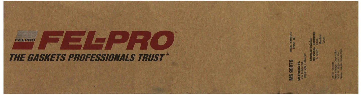 Fel-Pro MS 96976 Fuel Injection Plenum Gasket Set