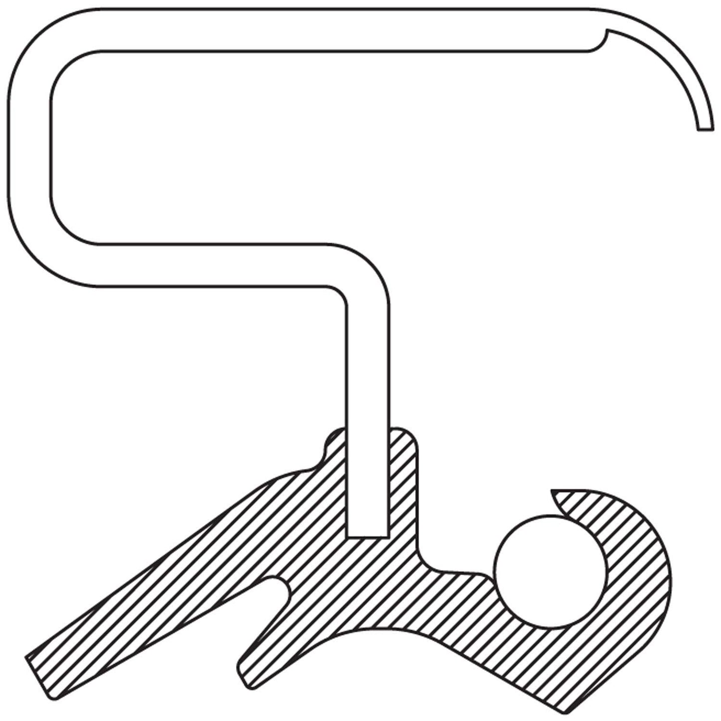 National Seal/Bearing 4530 Manual Transmission Main Shaft Seal