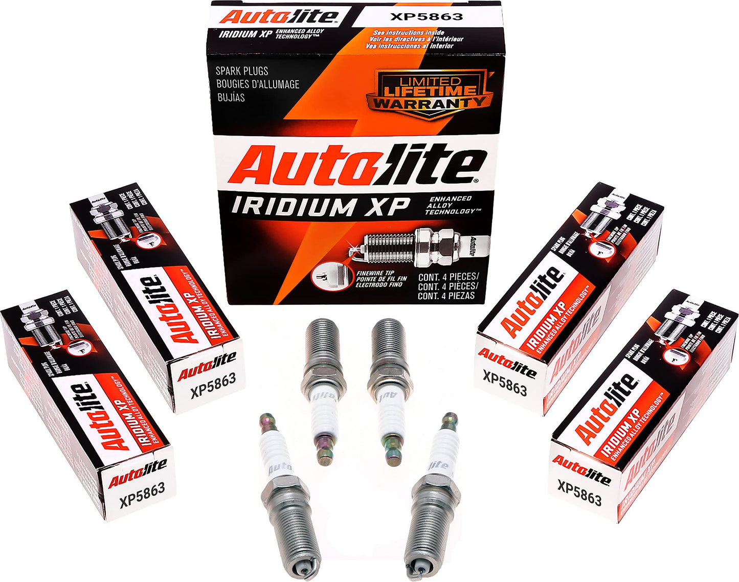 AUTOLITE XP5863 (LOT DE 4)