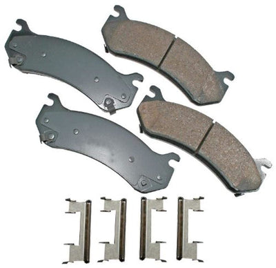 Akebono ACT785 Jeu de plaquettes de frein à disque