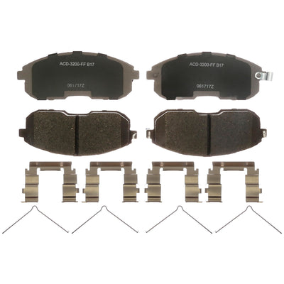 ACDelco Advantage 14D653CHF1 Juego de pastillas de freno de disco