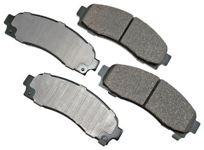 Akebono ACT913 Jeu de plaquettes de frein à disque