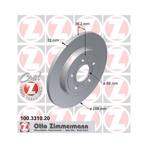 Zimmermann 100331020 (Pack of 2)