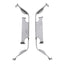 Beck/Arnley 084-1866 Kit de herrajes para frenos de disco