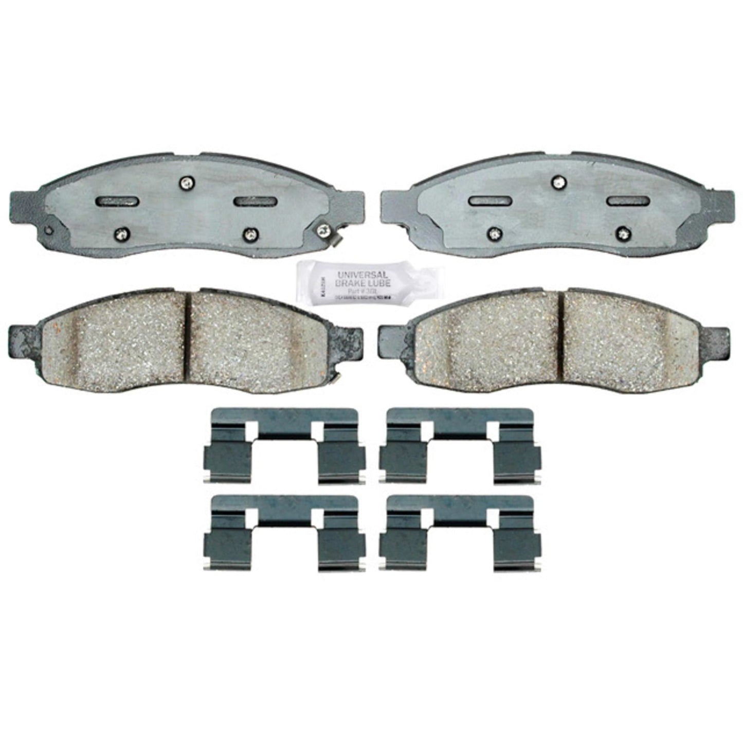 ACDelco Professional Durastop 17D1015CH Jeu de plaquettes de frein à disque