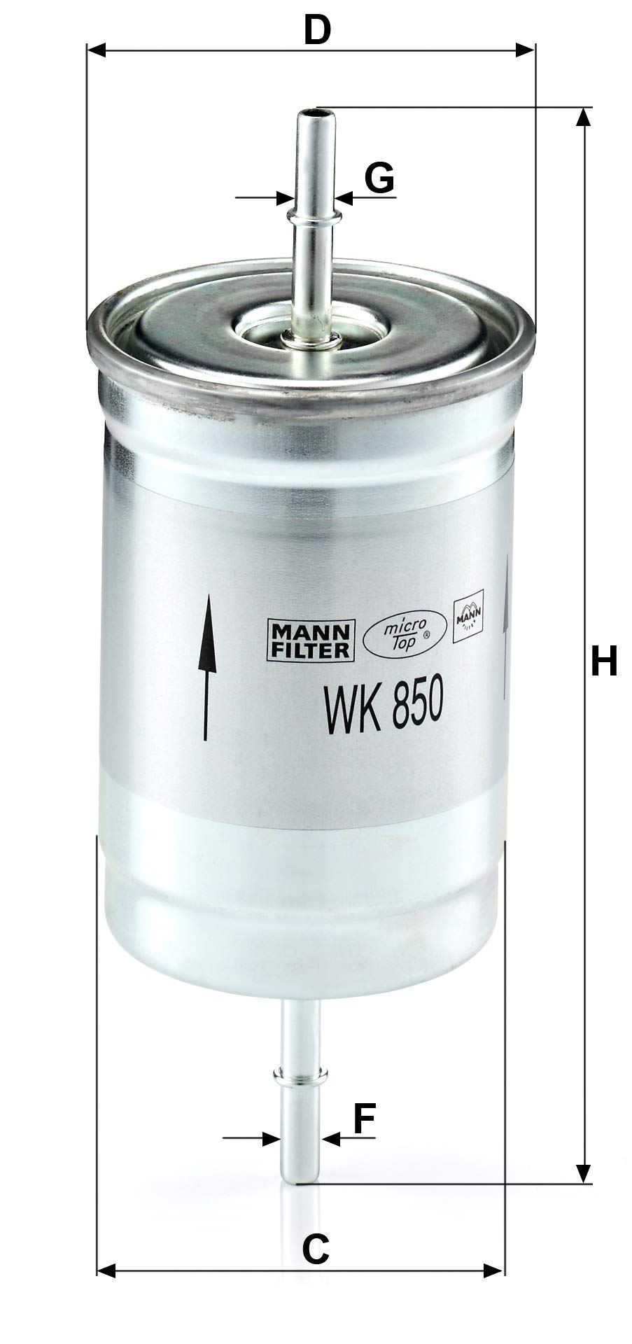 MANN-FILTER WK 850 Fuel Filter