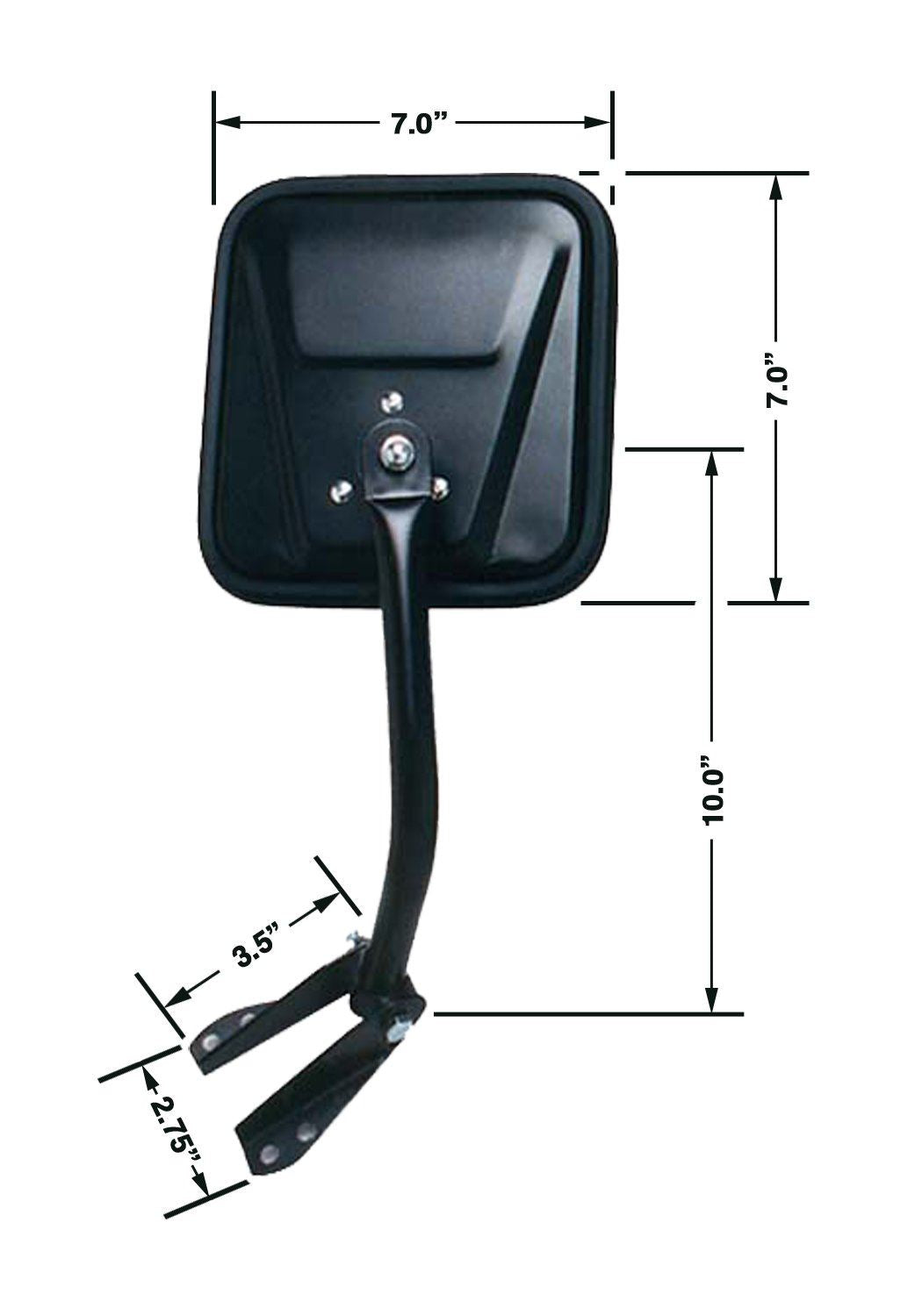 CIPA-USA 44650 Rétroviseur de porte