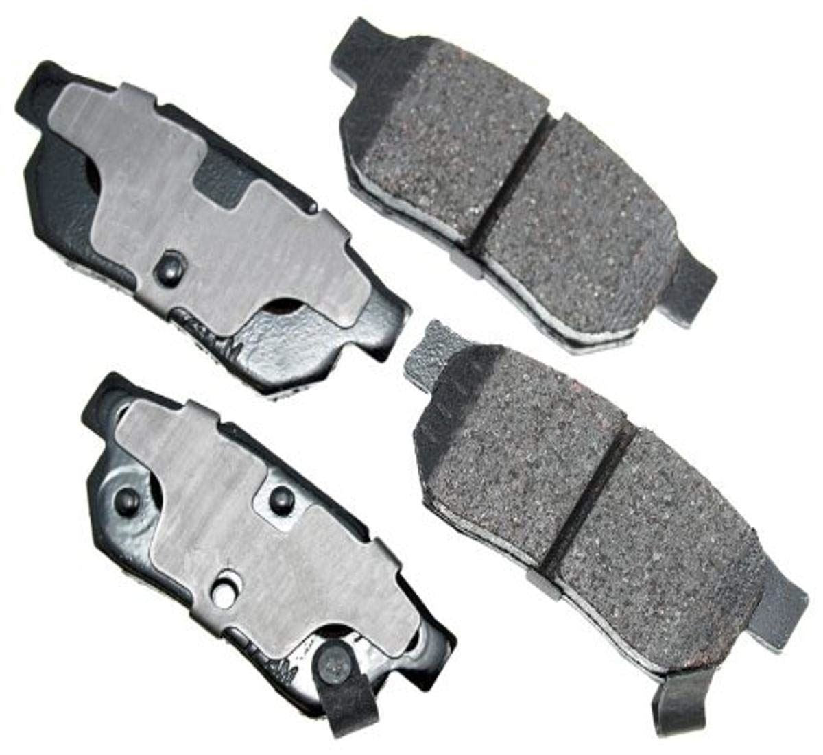 Juego de pastillas de freno de disco Akebono ACT374