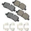 Akebono EUR1099B Disc Brake Pad Set