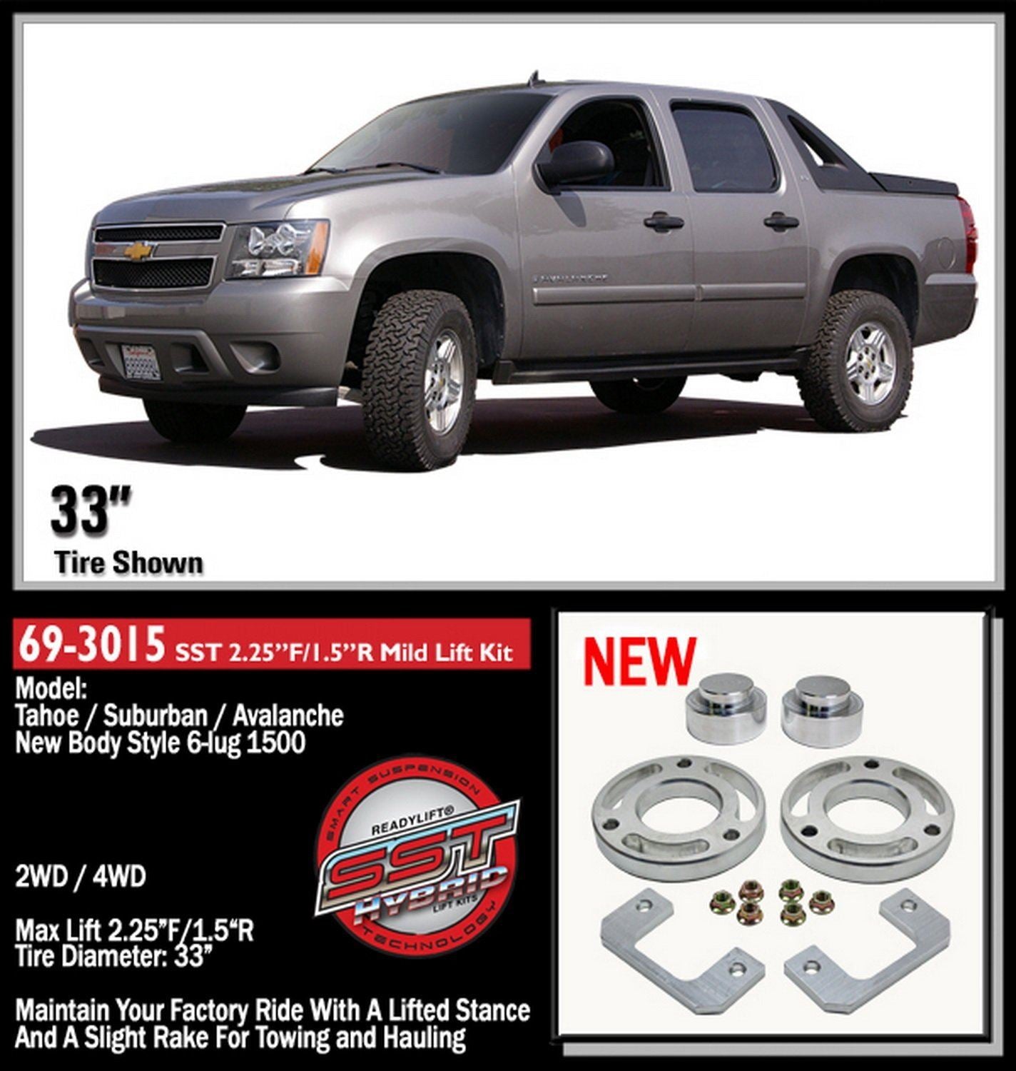 Ready Lift 69-3015 Suspension Lift Kit