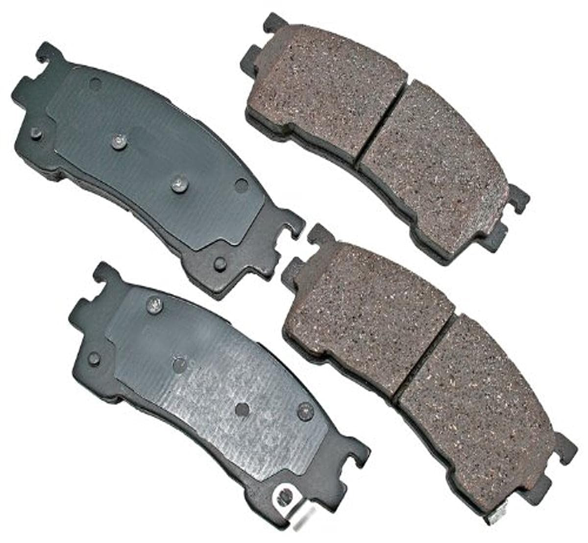 Akebono ACT637 Jeu de plaquettes de frein à disque