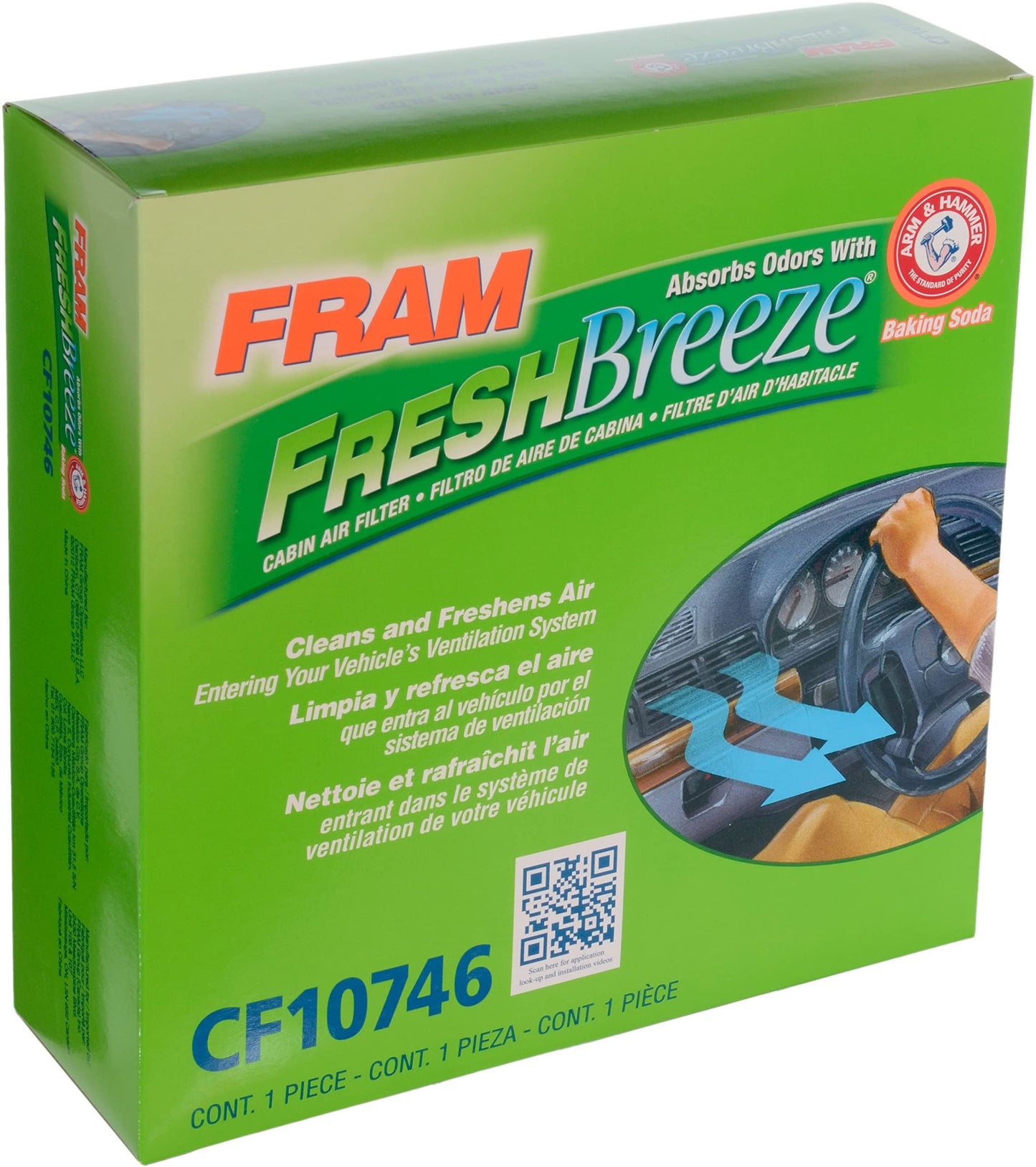 Filtro de aire de cabina Fram CF10746