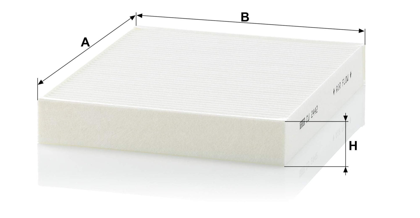 MANN-FILTER CU 2442 Filtro de aire de cabina