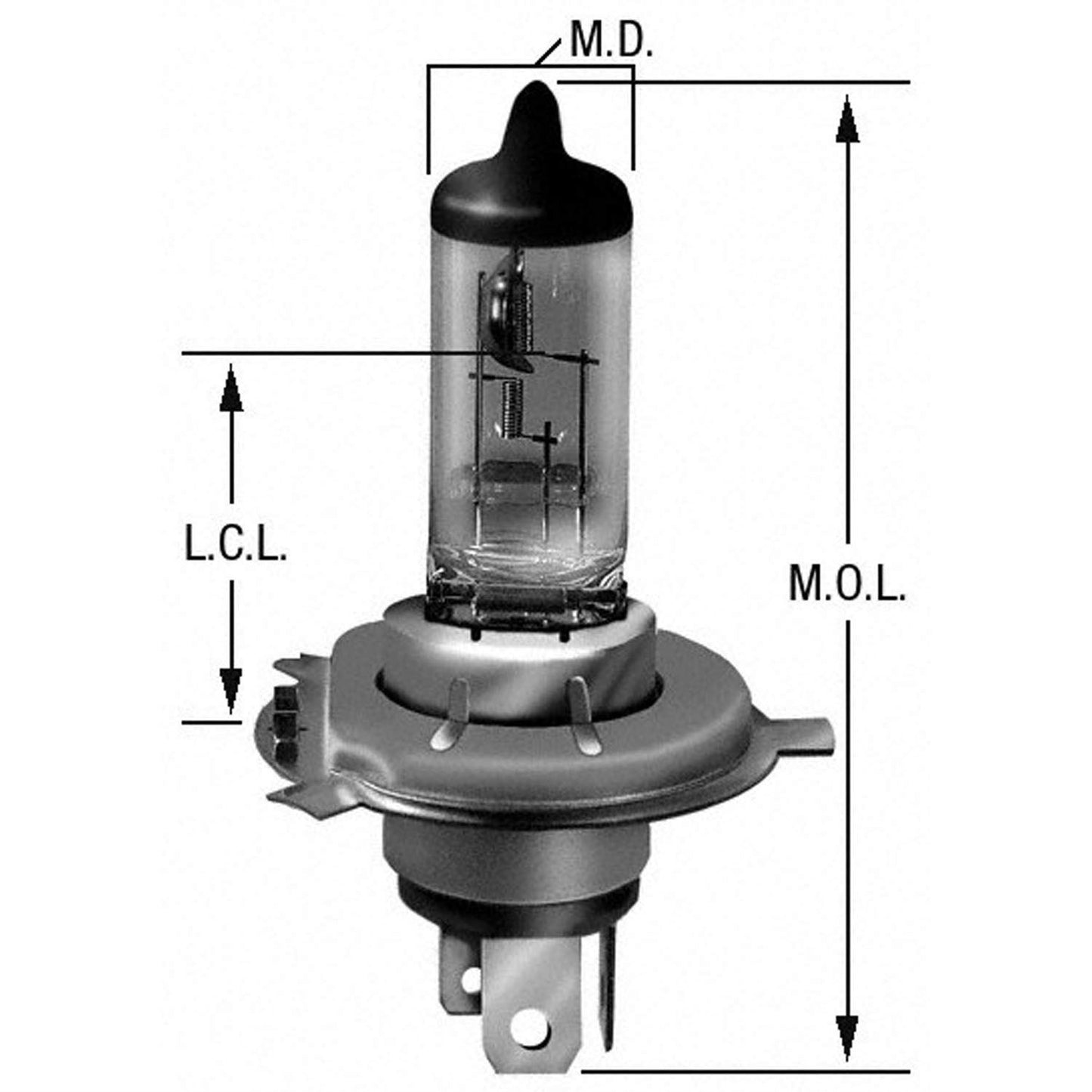 Bombilla para faros delanteros Wagner 9003