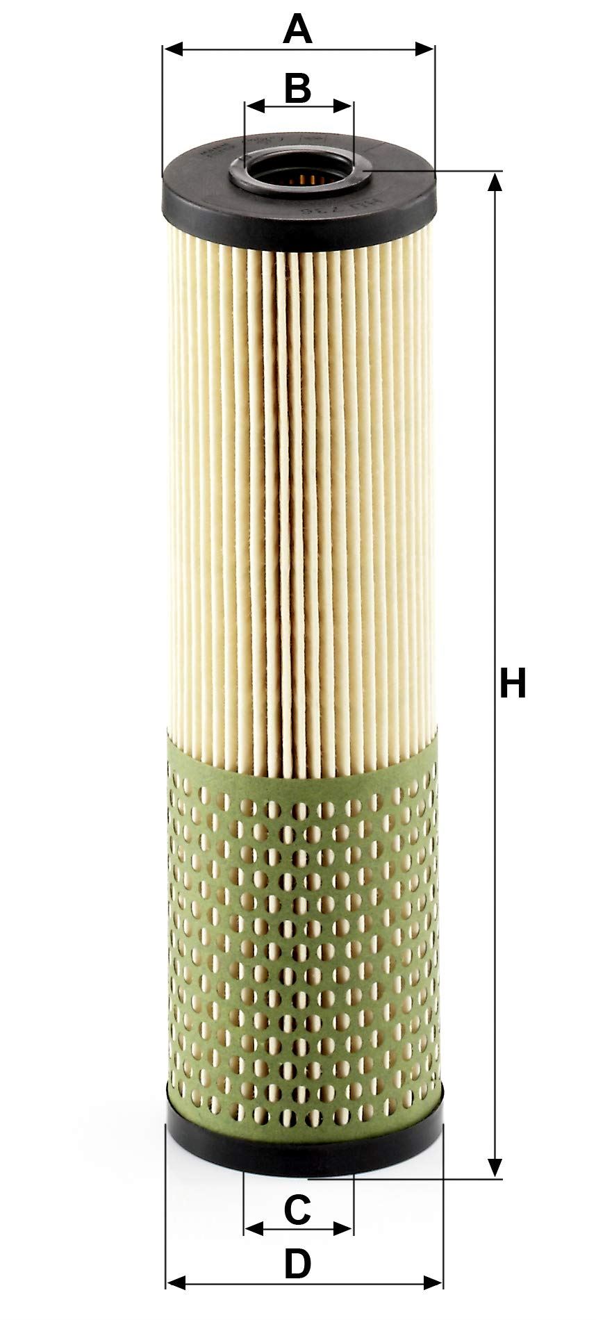 MANN-FILTER HU 736 X Filtro de aceite del motor