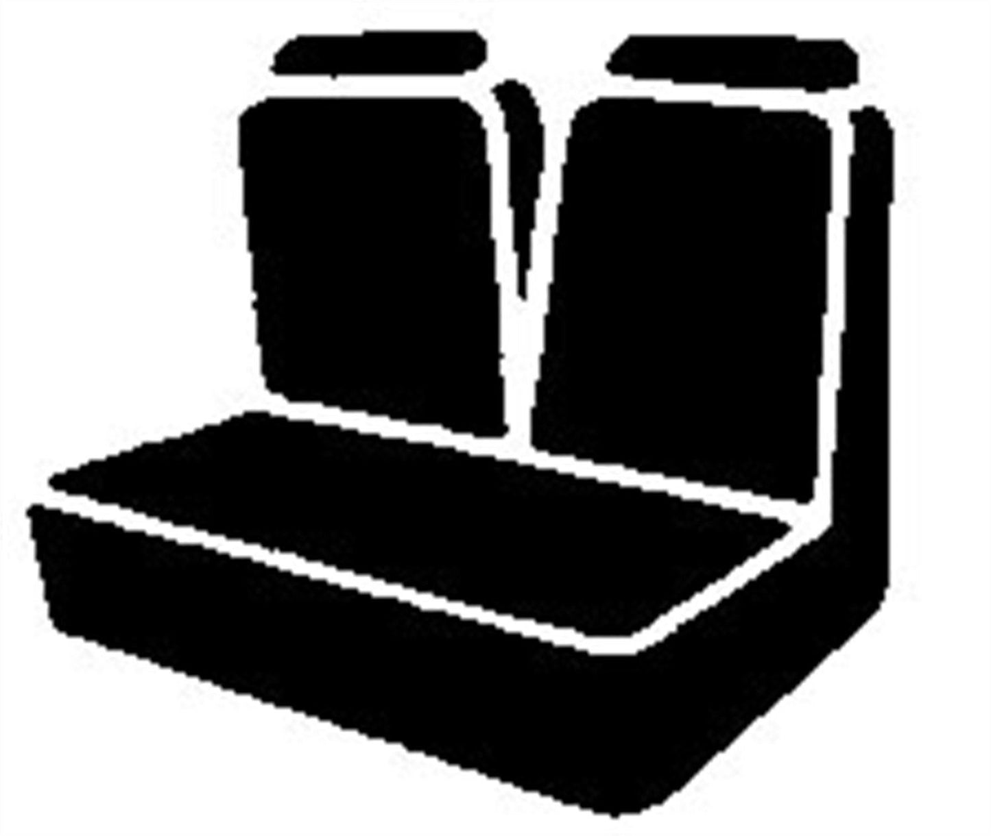 Funda de asiento FIA TR45 NEGRO