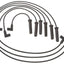 ACDelco Professional 9706R Jeu de fils de bougie d'allumage