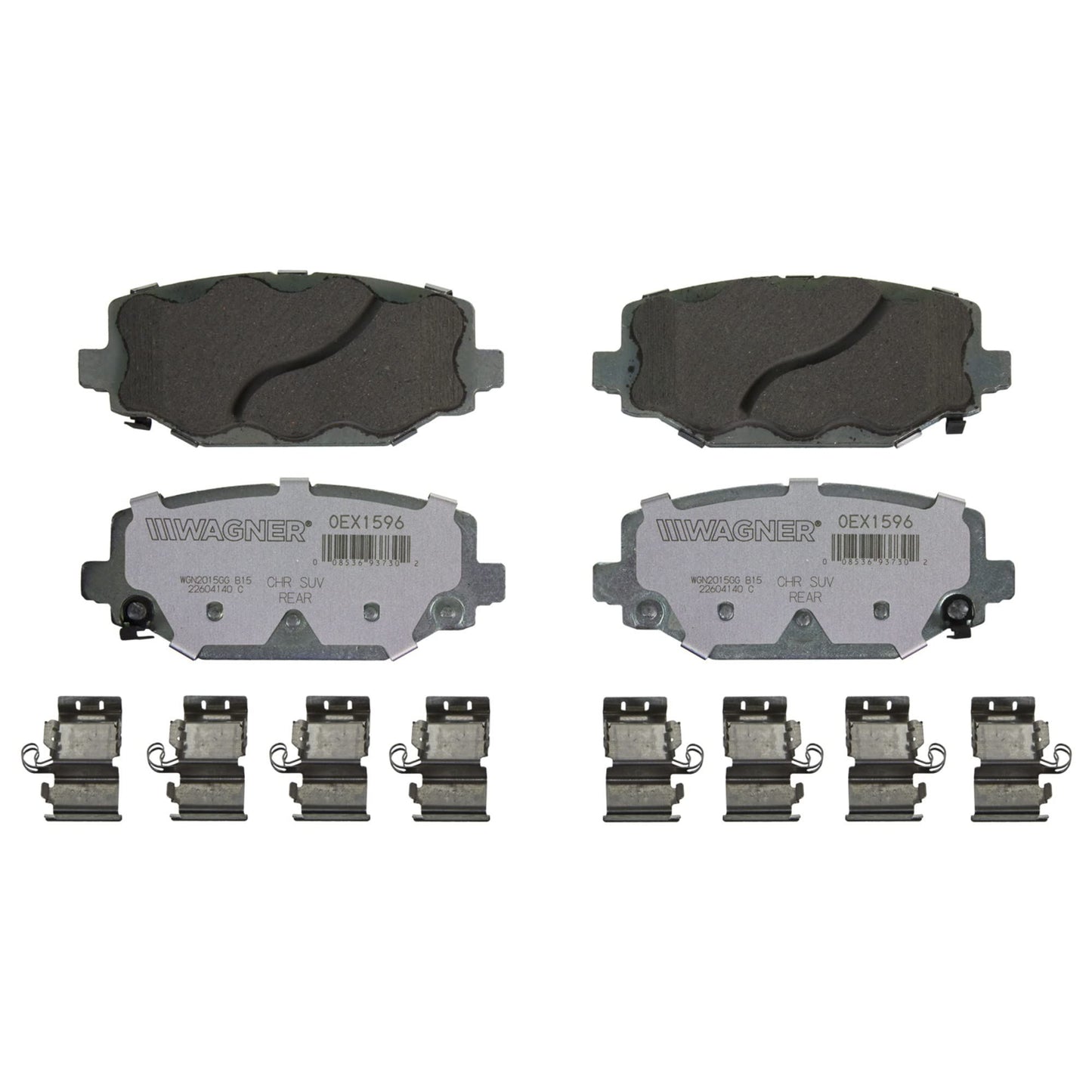 Wagner OEX1596 Disc Brake Pad Set