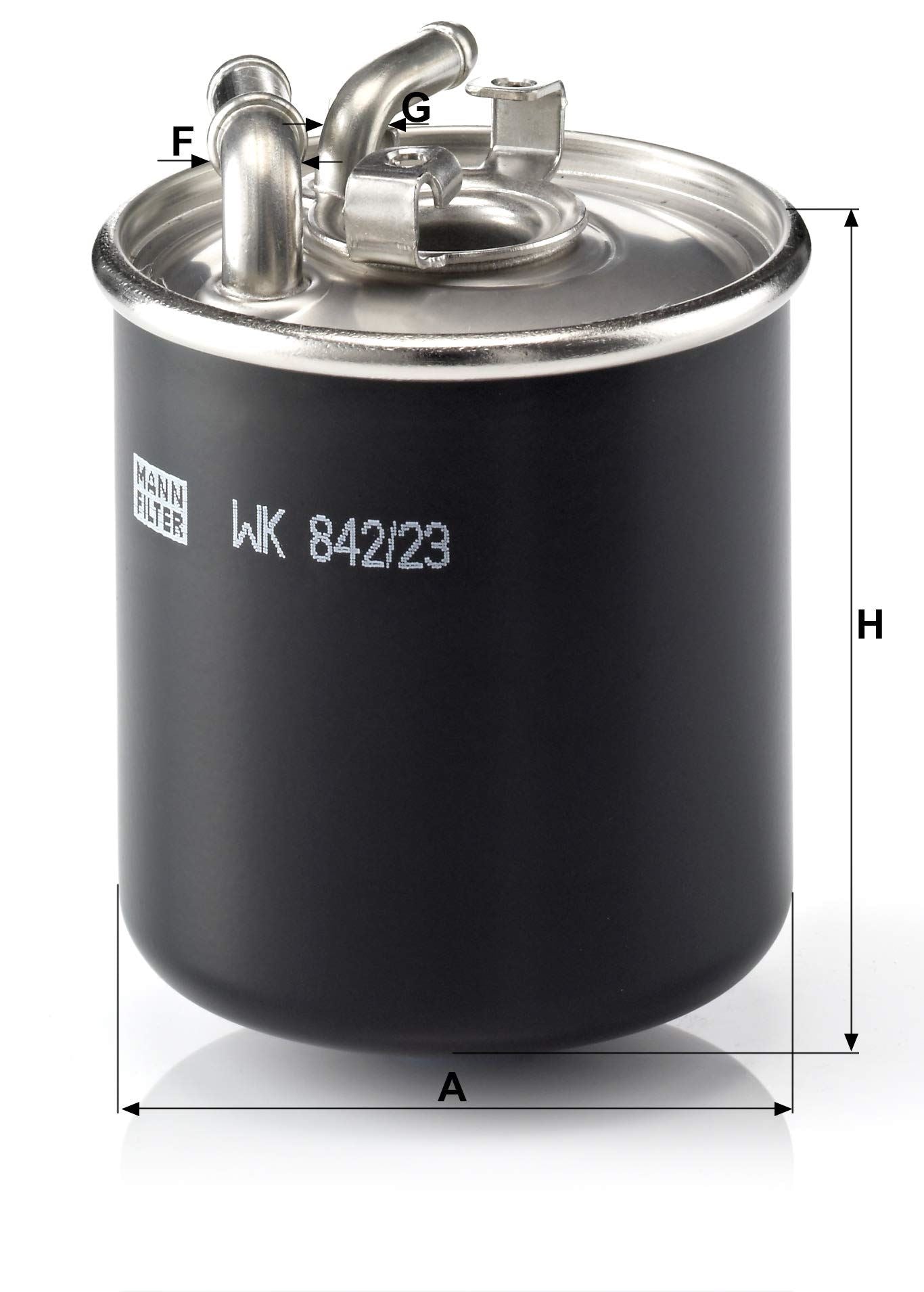 MANN-FILTER WK 842/23 X Fuel Filter