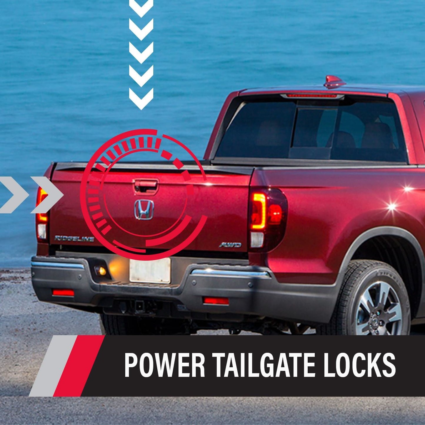 POP & LOCK PL8600 Tailgate Lock