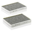 MANN-FILTER CUK 2736-2 Filtro de aire de cabina