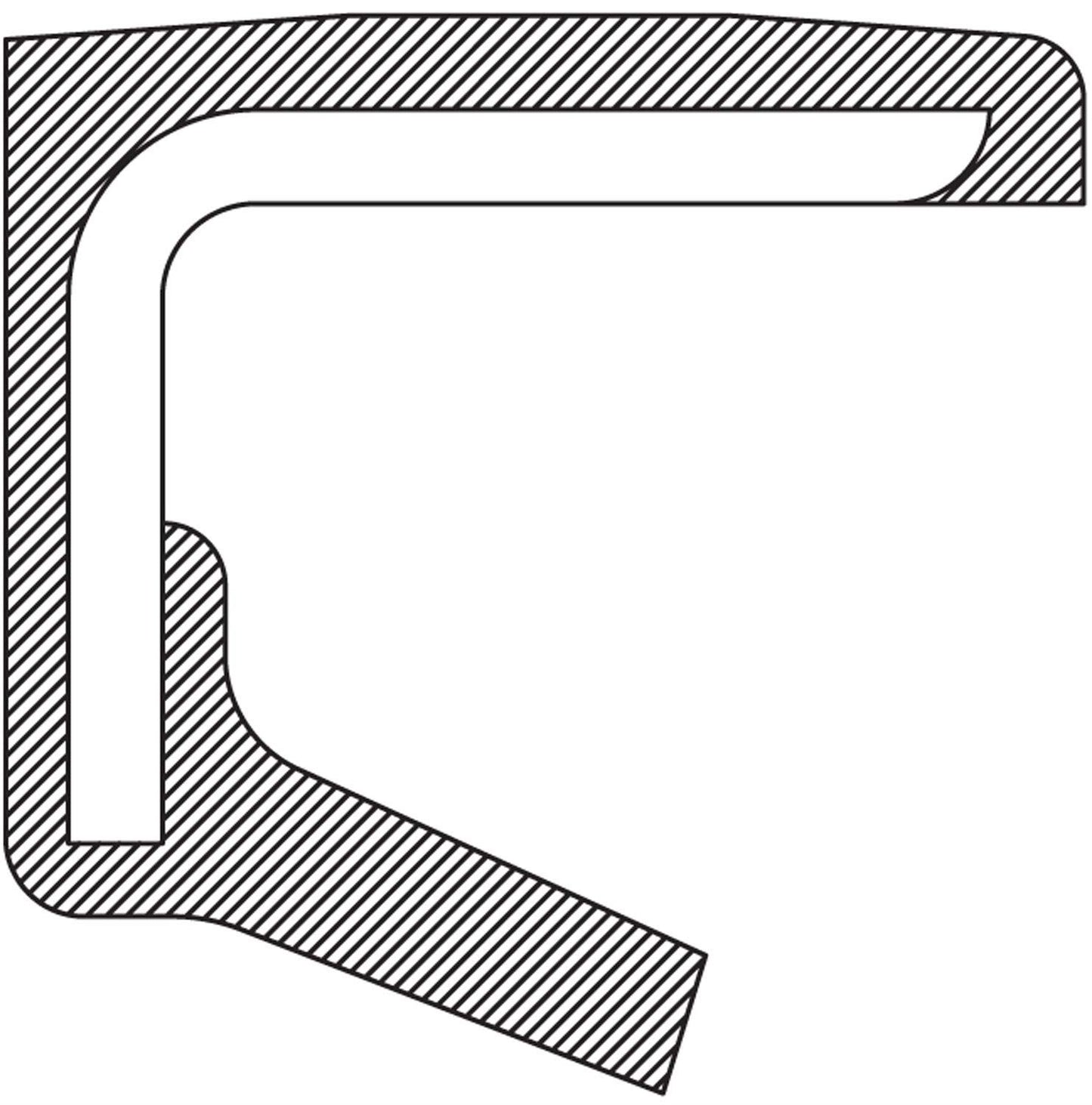 National 710555 Engine Crankshaft Seal