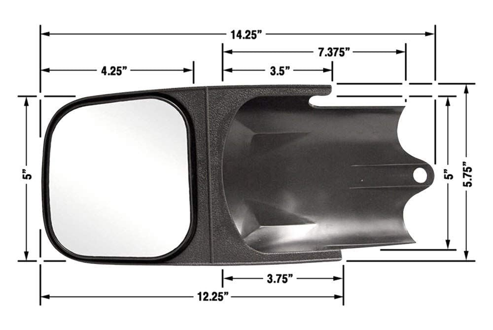CIPA-USA 11000 Towing Mirror