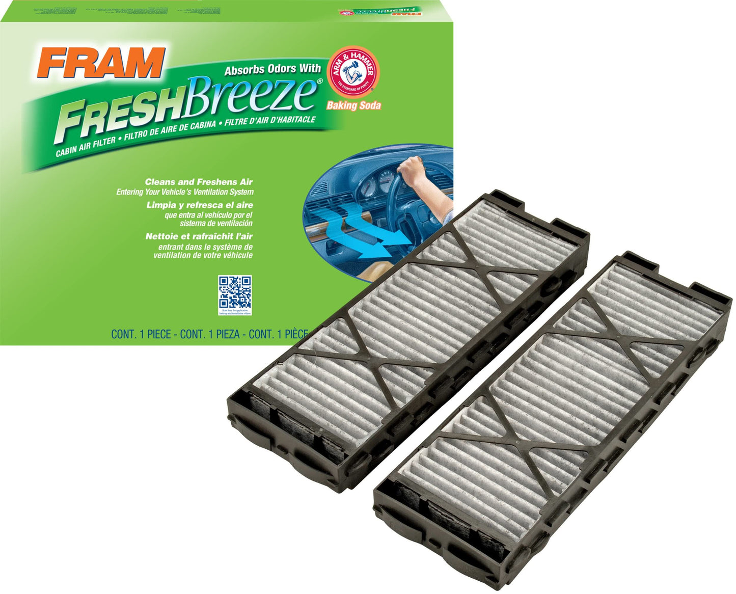 Filtre à air d'habitacle Fram CF10554