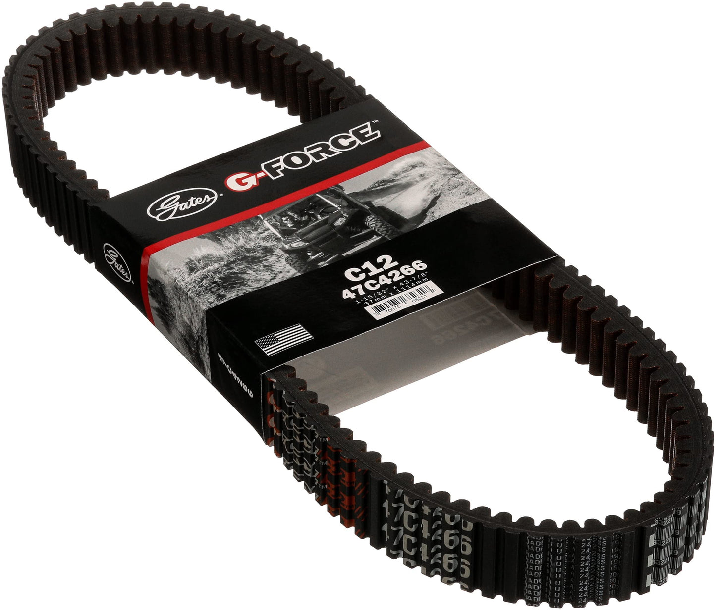 Gates 47C4266 Automatic Continuously Variable Transmission (CVT) Belt