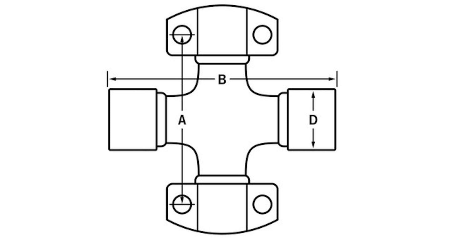SKF UJ614 Double Cardan CV Ball Seat Repair Kit
