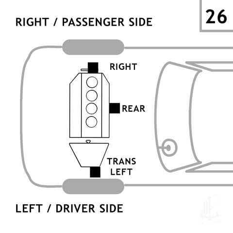Ancla 9818 Soporte de motor