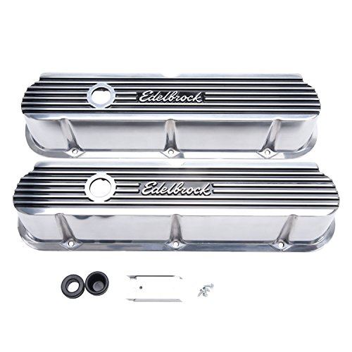 Edelbrock 4264 Ensemble de couvercles de soupape moteur