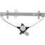Cardone 82-15025BR Conjunto de regulador y motor de ventana eléctrica