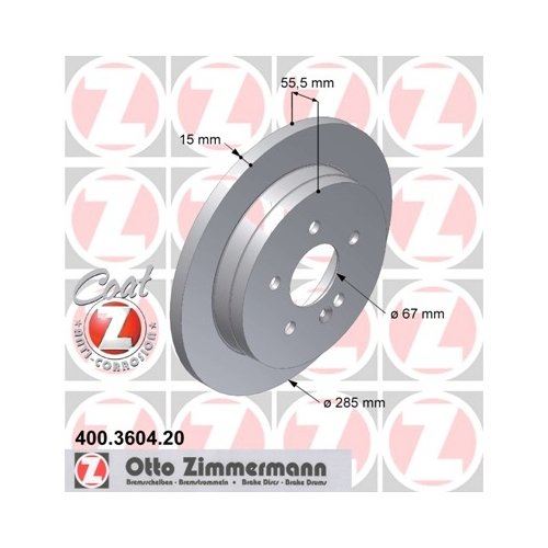 Zimmermann 400360420 (Pack of 2)