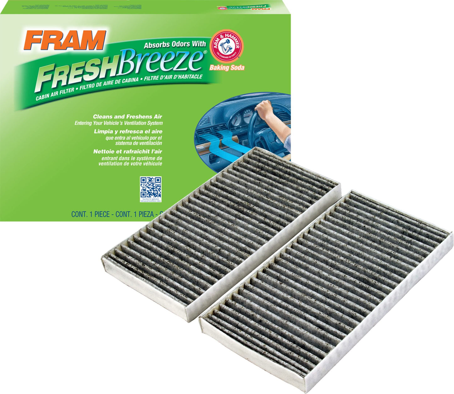 Filtro de aire de cabina Fram CF10734