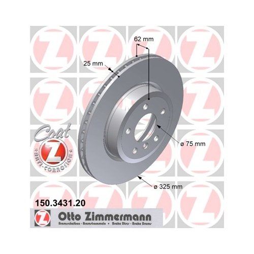 Zimmermann 150343120 (PACK DE 2)