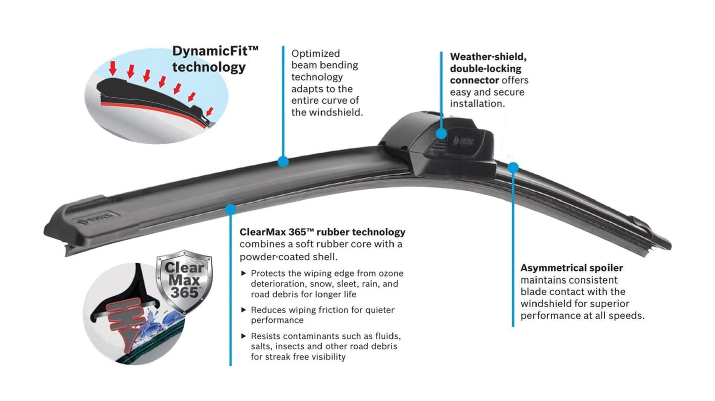 Balai d'essuie-glace Bosch 18A