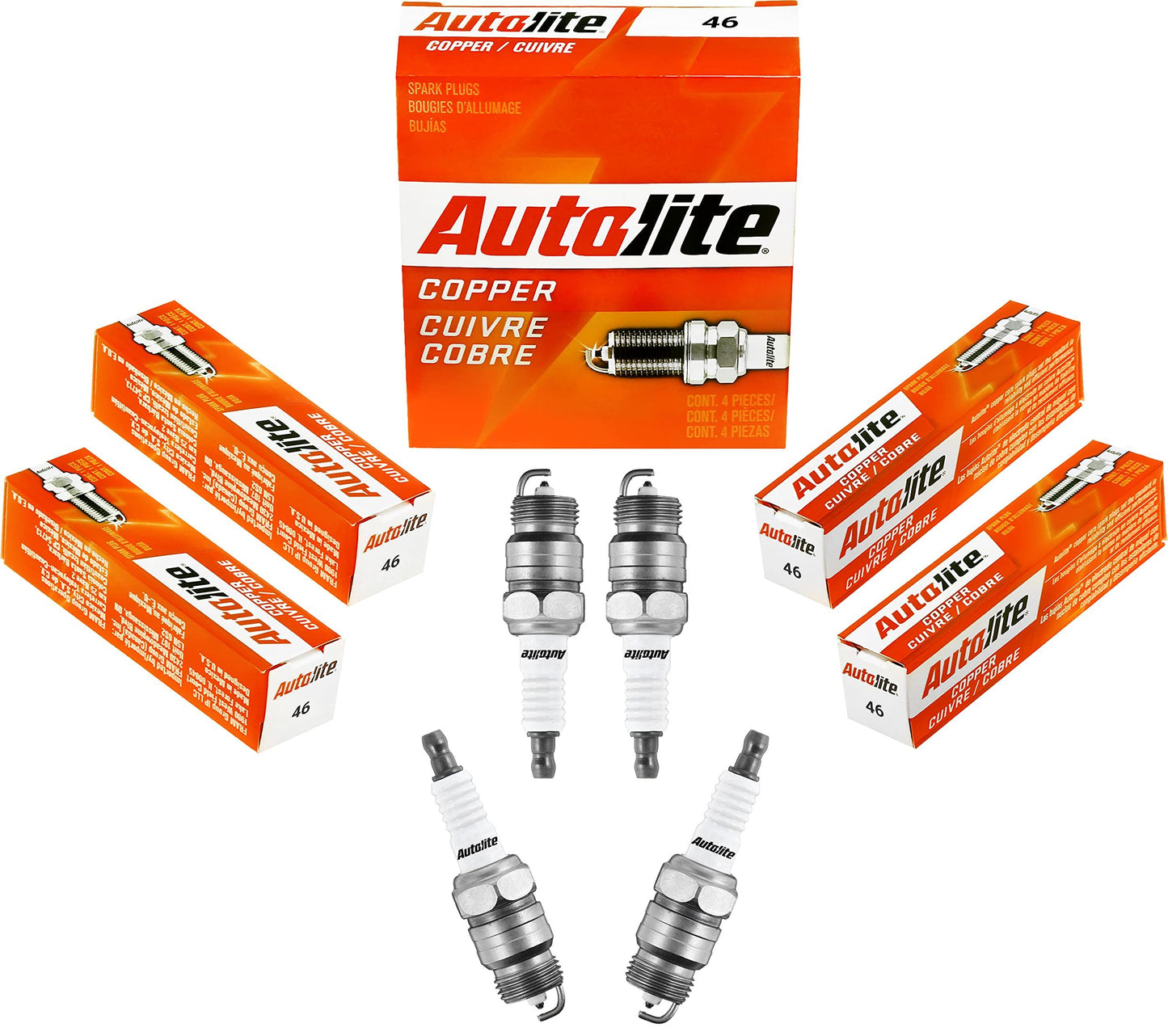 AUTOLITE 46 (LOT DE 4)